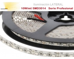Tira LED 5 mts Flexible 50W 600 Led SMD 3014 Iluminación LATERAL IP20 Blanco Cálido, serie Profesional